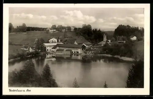 AK Unterlaus a. See, Ortspartie