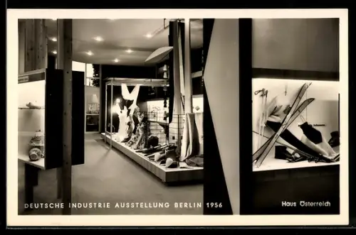 AK Berlin, Deutsche Industrie-Ausstellung 1956, Haus Österreich