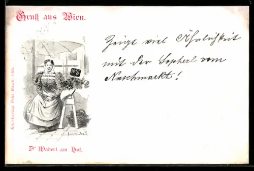 AK Wien, Wiener Blumenverkäuferin