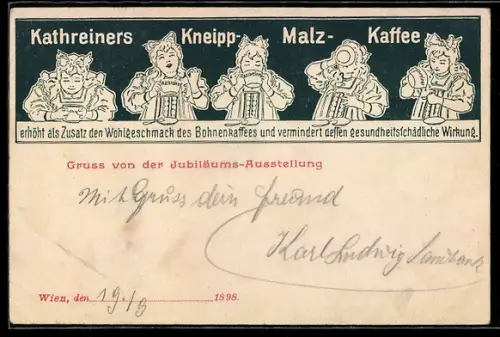 AK Wien, Jubiläums-Ausstellung, Kathreiners Kneipp-Malz-Kaffee