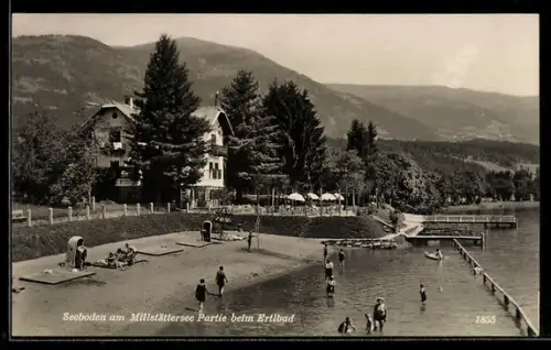 AK Seeboden am Millstättersee, Partie beim Ertlbad