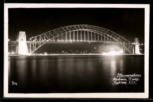 AK Sydney, Illuminations Harbour Bridge