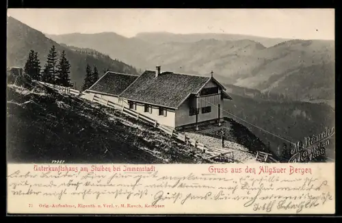AK Immenstadt, Unterkunftshaus am Stuiben