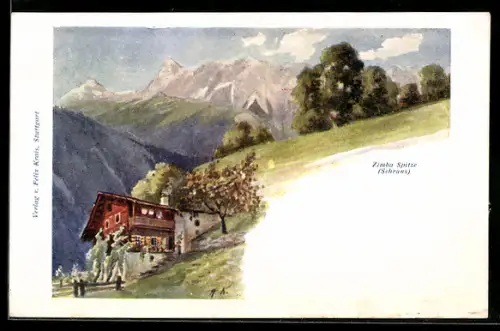 AK Schruns, Zimba Spitze, Haus am Hang