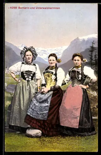 AK Kanton Bern /Nidwalden, Bernerin und Unterwaldnerinnen