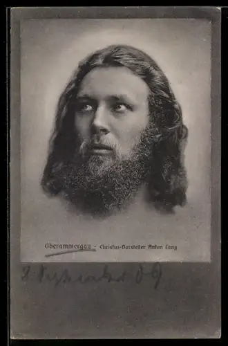 AK Oberammergau, Passionsspiele, Anton Lang als Christus-Darsteller