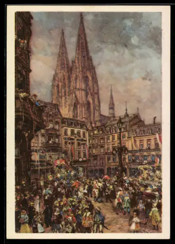 AK Kölner Karneval, Festumzug