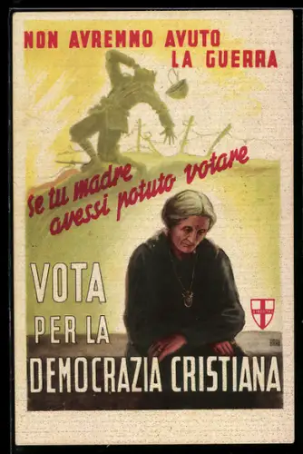 AK Vota per la Democrazia Cristiana, Wahlen, Italien
