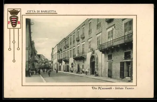 AK Barletta, Via Nazzareth, Istituto Tecnico
