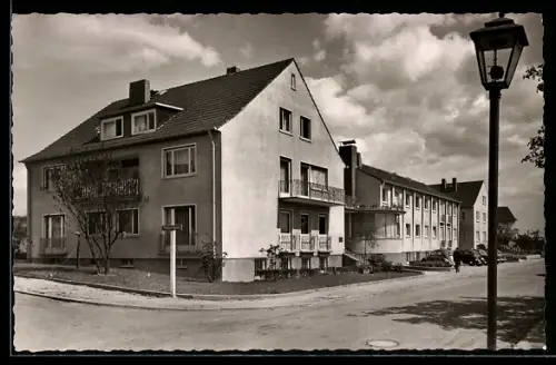 AK Bad Homburg, Strasse am Institut Dr. Med. R. Croon