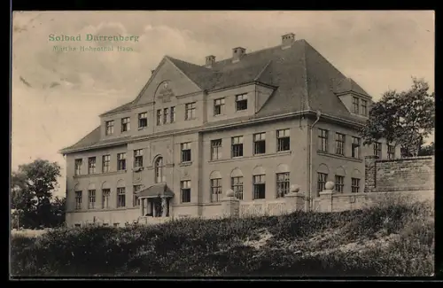 AK Bad Dürrenberg, Martha Hohenthal Haus in der Aussenansicht