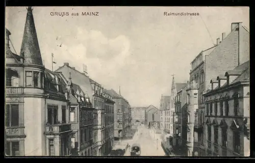 AK Mainz, Partie in der Raimundistrasse