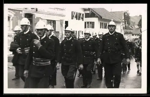 Foto-AK Peiting /Oby., Bergfest 1935, Kommandant Josef Gnade