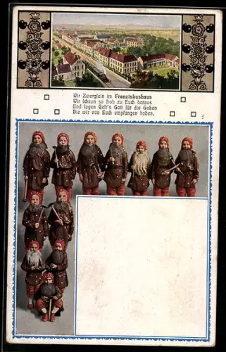 AK Altötting, Franziskushaus, Zwerge