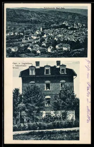 AK Bad Orb, Gasthaus Schweitzers-Witwe, Würzburgerstrasse
