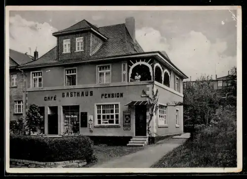 AK Weilmünster, Gasthaus zur Traube, Inh. Gg. Freres