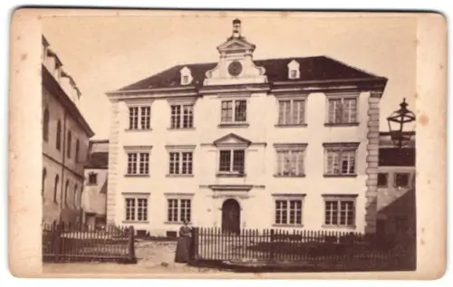 Fotografie Rich. Preyss, Augsburg, Ansicht Augsburg, St. Annen Gymnasium