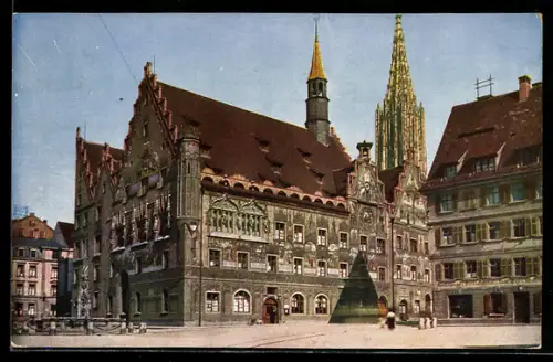 AK Ulm a. D., Rathaus, Münster