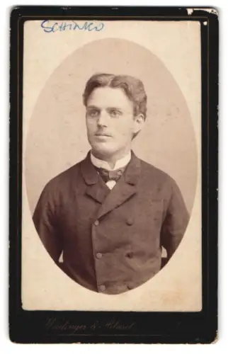 Fotografie C. Weidinger & Blasel, Linz, Promenade, Porträt eines Mannes