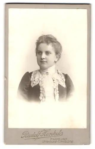 Fotografie Rudolf Henkel, Hamburg, Canalstr. 2, Porträt einer Dame