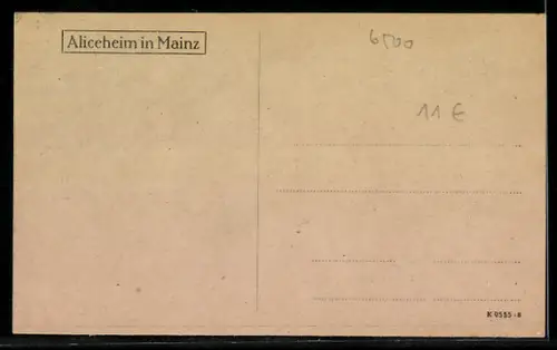 AK Mainz, Aliceheim