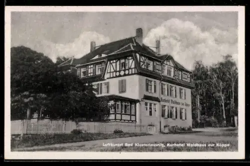 AK Bad Klosterlausnitz, Kurhotel Waldhaus zur Köppe