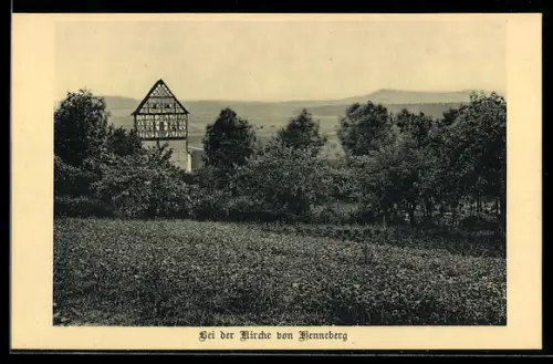 AK Henneberg, Bei der Kirche