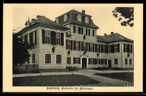 AK Meiningen, Jagdschloss Fasanerie