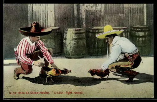 AK Mexico, Pelea de Gallos, Hahnenkampf