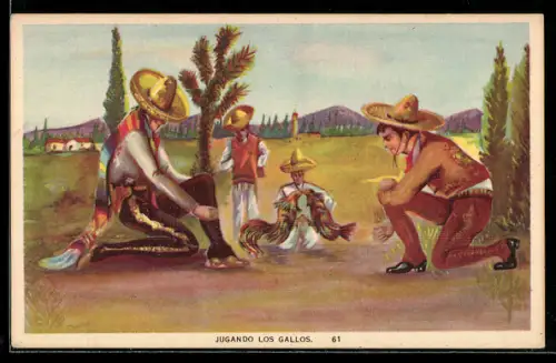 AK Jugando los gallos, Hahnenkampf