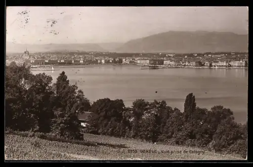 AK Geneve, Gesamtansicht am See