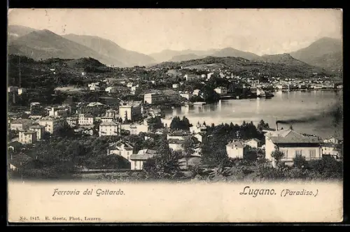 AK Lugano, Paradiso, Ferrovia del Gottardo