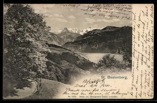 AK St. Beatenberg, See und Berge