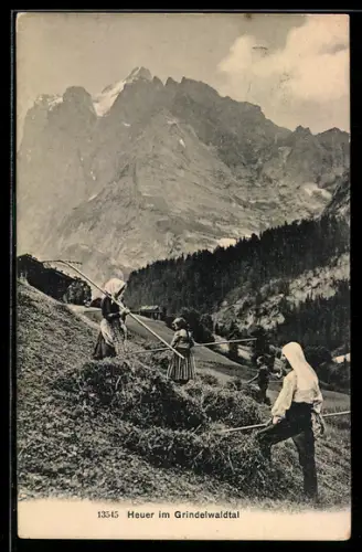 AK Grindelwald, Heuer im Grindelwaldtal