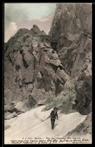 AK Arolla, Pas des Chèvres