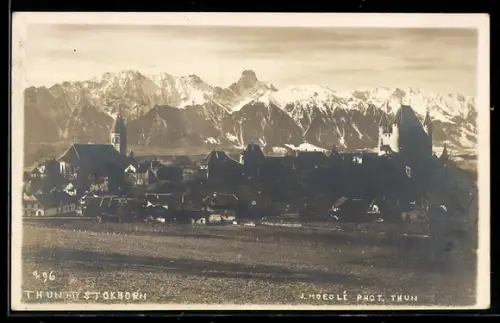 AK Thun, Panorama mit Stockhorn