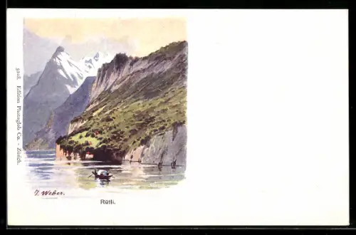AK Rütli, Teilansicht am See