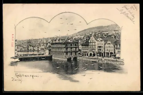 AK Zürich, Rathausquai