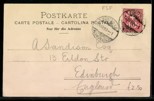 AK Zürich, Rathausquai