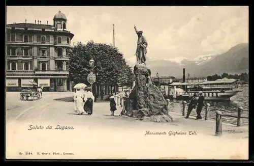 AK Lugano, Monumento Guglielmo Tell