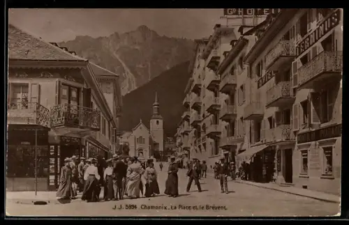 AK Chamonix, Gd Hotel, La Place et le Brévent
