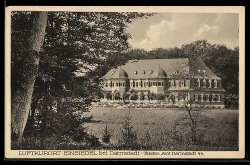 AK Darmstadt, Gasthof Einsiedel
