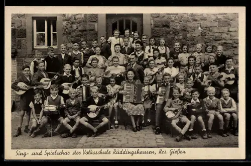 AK Rüddingshausen /Giessen, Sing- und Spielschaar der Volksschule
