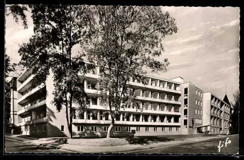 AK Bad Homburg v. d. H., Parksanatorium mit Strassenpartie