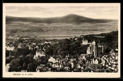 AK Wetzlar a. d. Lahn, Teilansicht mit Kirche