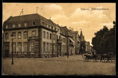 AK Giessen, Partie in der Johannisstrasse