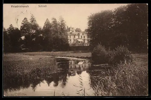 AK Friedrichsruh, Blick zum Schloss