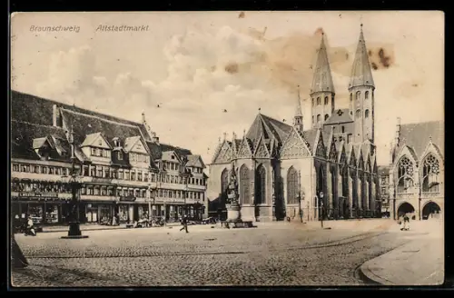 AK Braunschweig, Der Altstadtmarkt