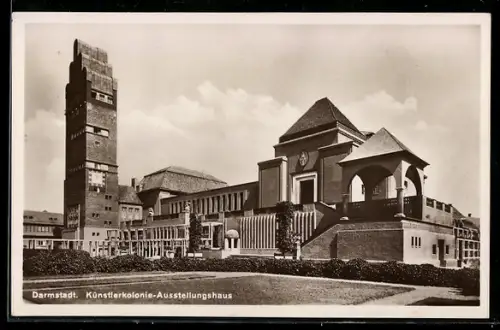 AK Darmstadt, Künstlerkolonie-Ausstellungshaus