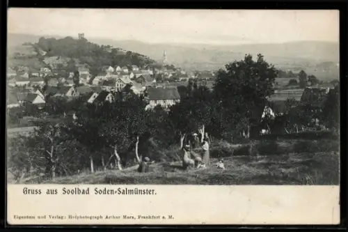 AK Solden-Salmünster, Teilansicht mit Ausflüglern